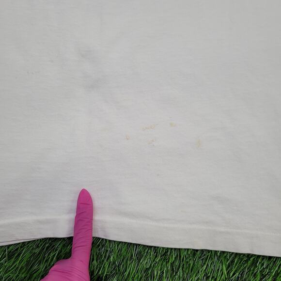 Vintage 1983 Zoo Gallery Zebra Art Shirt Medium 20x27 White - Picture 5 of 16